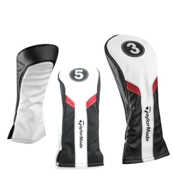 Taylormade TM17 Fairway Headcover日本未発売US限定ヘッドカバースムーズな着脱。シンプルカラーでバッグにも合わせやすいスタイリッシュなデザイン。PUレザー製で汚れが付きにくく高級感もあります。【フェアウエイウ...