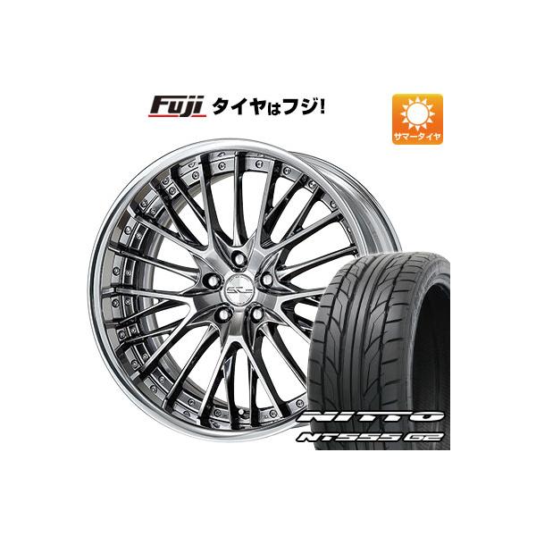 【パンク保証付】【新品国産5穴114.3車】 夏タイヤ ホイール4本セット 235/35R20 ニッ...