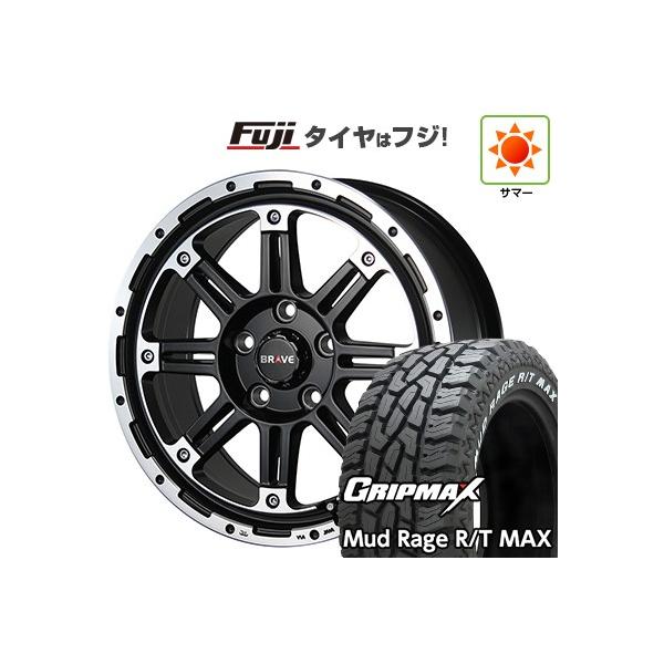 新品国産5穴114.3車 夏タイヤ ホイール4本セット 245/70R16 GRIPMAX MUD ...