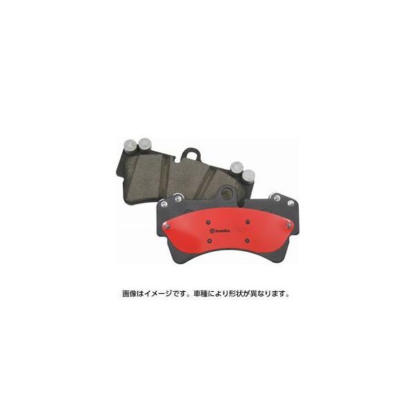 BREMBO セラミックブレーキパッド（フロント） スバル トレジア(2010〜 NCP120X) P83 101N 送料無料(一部地域除く)