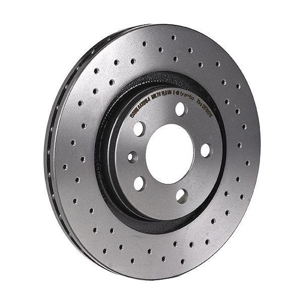 BREMBO �G�N�X�g���u���[�L�f�B�X�N ���E�Z�b�g�i�t�����g�j �A�E�f�B TT(2006�`2015 8J�n ) 09.9772.1X ��������(�ꕔ�n�揜��)