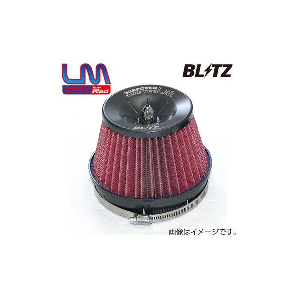 BLITZ ブリッツ サス パワー LM-RED エアクリーナー スバル インプレッサスポーツワゴン GGB、GGA 59133  送料無料(一部地域除く)
