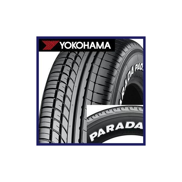 2�{�Z�b�g YOKOHAMA ���R�n�} PARADA PA03 �z���C�g���^�[ 215/65R16 109/107S �ă^�C���P�i