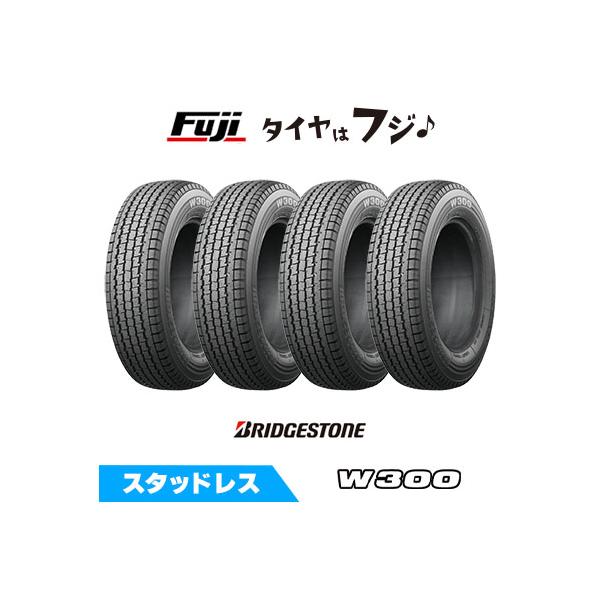 他サイト： 4本セット BRIDGESTONE ブリヂストン W300(限定) 145/80R12 80/78N スタッドレスタイヤ単品の商品画像
