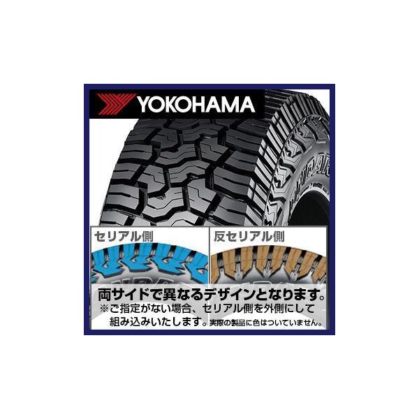 2�{�Z�b�g YOKOHAMA ���R�n�} �W�I�����_�[ X-AT G016 295/70R17 121/118Q �ă^�C���P�i