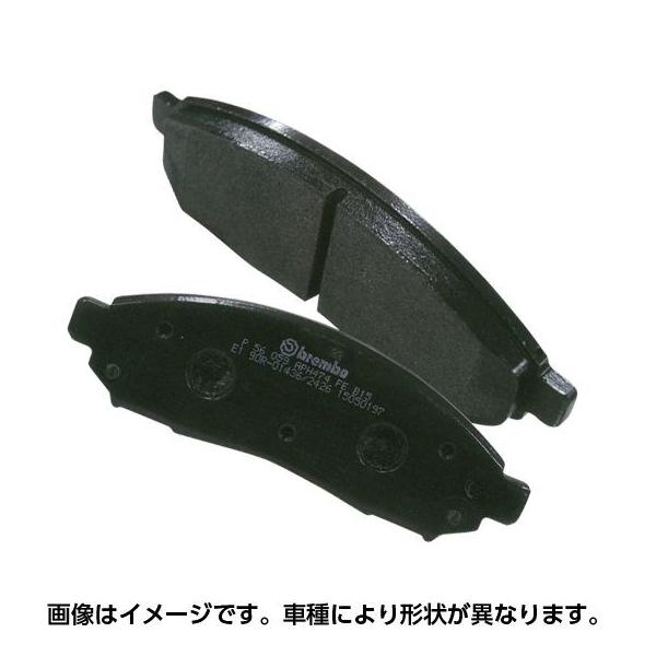 BREMBO ブラックブレーキパッド（フロント） トヨタ ランドクルーザー 200(2007〜2015 URJ202W) P83 107 送料無料(一部地域除く