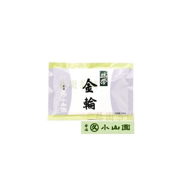 丸久小山園 抹茶 金輪 100g袋 : 抹茶と宇治茶の藤園茶舗 - 通販