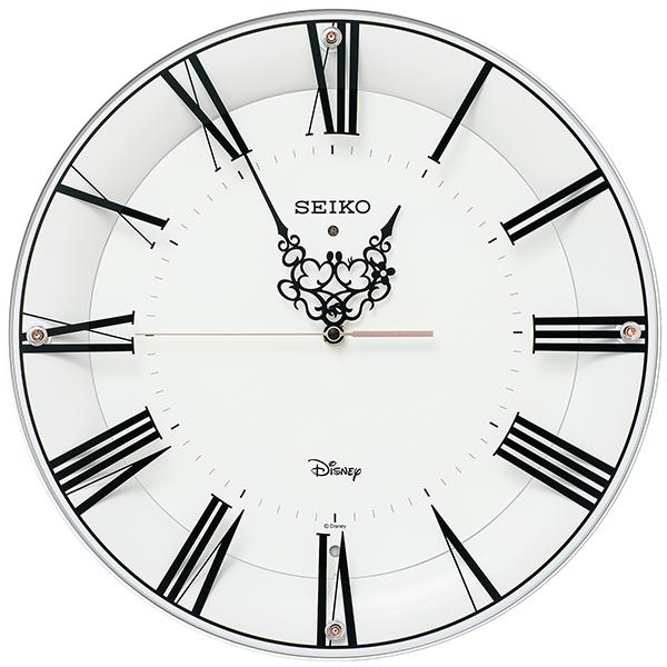 ★SEIKO Disney FS506W★掛時計★美品！セイコー×ディズニー★ Disney（ディズニー） SEIKO セイコー 電波掛け時計 ミッキー＆ミニー