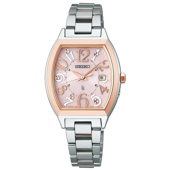【新品未使用】SEIKO LUKIA SSVW214 ソーラー電波　腕時計 LUKIA SEIKO セイコールキア 腕時計 ソーラー電波時計 ルキアStandard