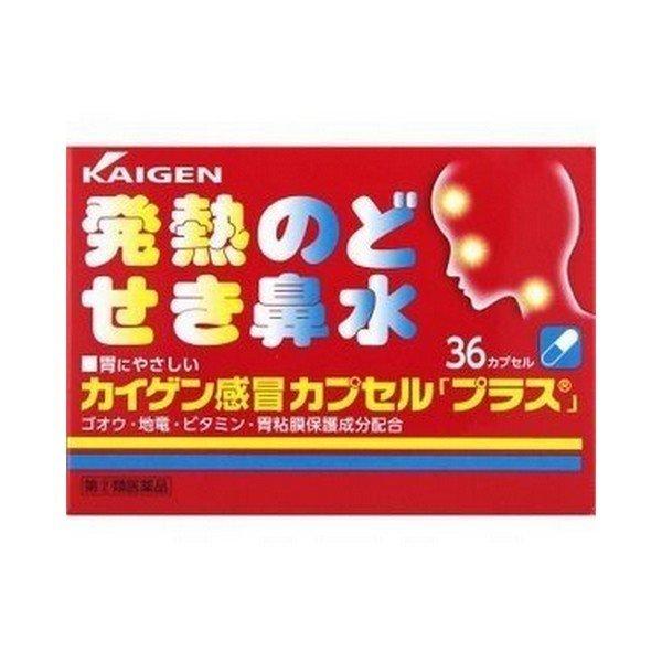 ええやん！大阪商店街◎ カンゲン感冒カプセル「プラス」は、アセトアミノフェン、d-クロルフェラミンマレイン酸塩、dl-メチルエフェドリン塩酸塩などのかぜの諸症状を緩和する成分に加えて、3種類の和漢生薬、胃粘膜保護成分をい配合した、胃にもやさ...