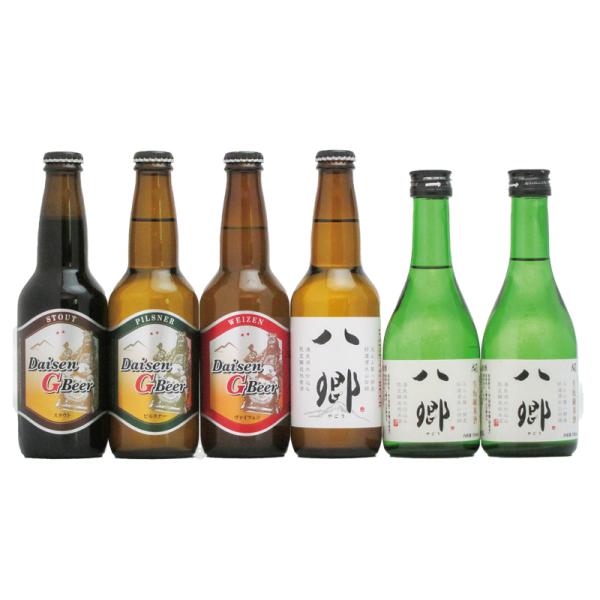 [Release date: October 20, 2025]●商品内容／大山Gビール330ｍL瓶4本（ピルスナー・ヴァイツェン・スタウト・八郷ビール×各1本）、久米桜酒造300ｍL瓶2本（生もと純米「八郷（やごう）」×2本●賞味期限／ビ...