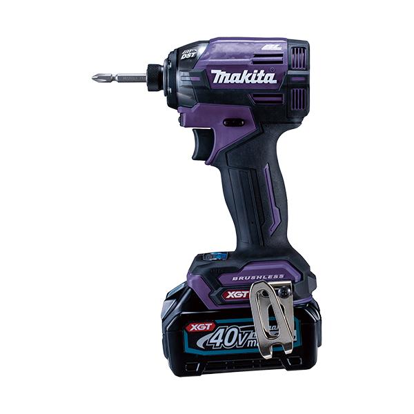 Makita - ♭♭MAKITA マキタ 40V　充電式インパクトドライバ　付属品完備 TD002GDXAP パープル マキタ 充電式インパクトドライバ TD002GDXAP オーセンティック