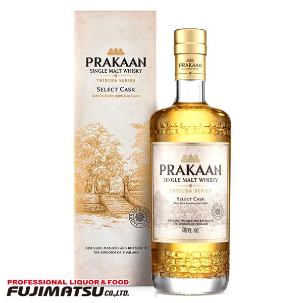 【期間限定特別価格】プラカーン セレクトカスク シングルモルトウイスキー 700ml 【専用箱付】タイ PRAKAAN   お中元 暑中見舞い ギフト 御祝 熨斗