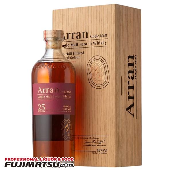 木製BOX付】アランモルト25年 700ml ロックランザ蒸留所 Arran Single