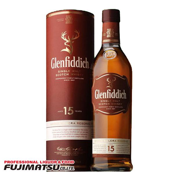 グレンフィディック 15年 ユニーク ソレラリザーブ 40度 750ml