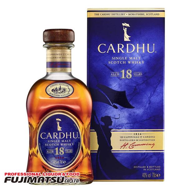 [箱付】カーデュ18年 / ディアジオ(Cardhu 18) カーデュ 18年 700ml 箱付 正規品 40度 シングルモルト 限定品