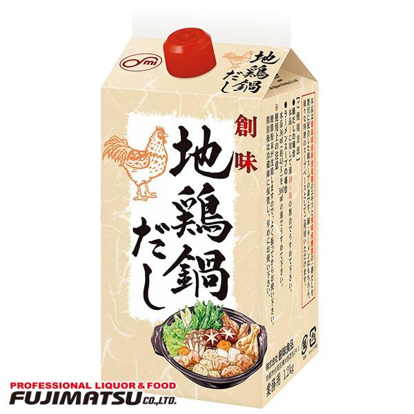 創味(そうみ) 地鶏鍋だし 1.2kg 【創味食品】 ※6個まで１個口で発送可能   お中元 暑中見舞い ギフト 御祝 熨斗