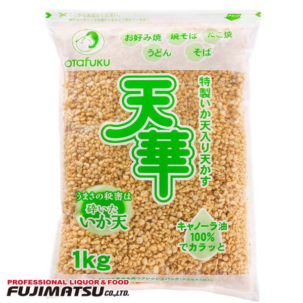 するめ１００％のいか粉・いか天を使用し、いかの風味が豊かに香ります。１００％キャノーラ油を使用しており、カラッとしてマイルドな口当たりです。【商品詳細】■内容量：1kg■原材料： 小麦粉（国内製造）、植物油脂、いか天（小麦粉、植物油脂、する...