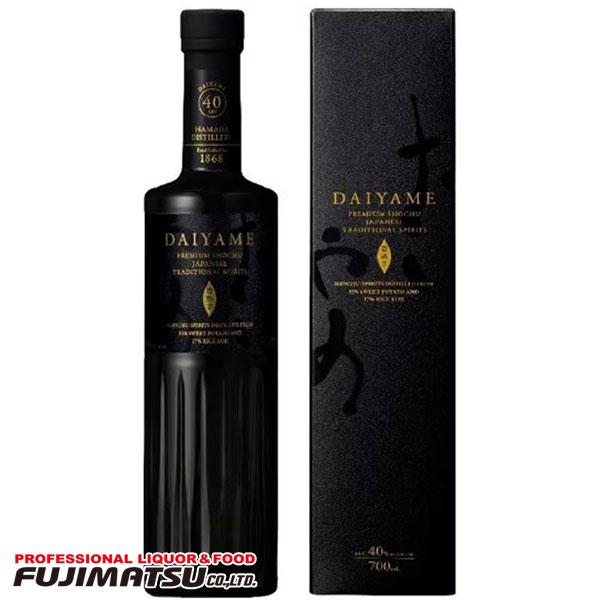 濱田酒造 だいやめ DAIYAME 40 芋焼酎 700ml ダイヤメ フォーティ ※12本まで1個口で発送可能   お中元 暑中見舞い ギフト 御祝 熨斗