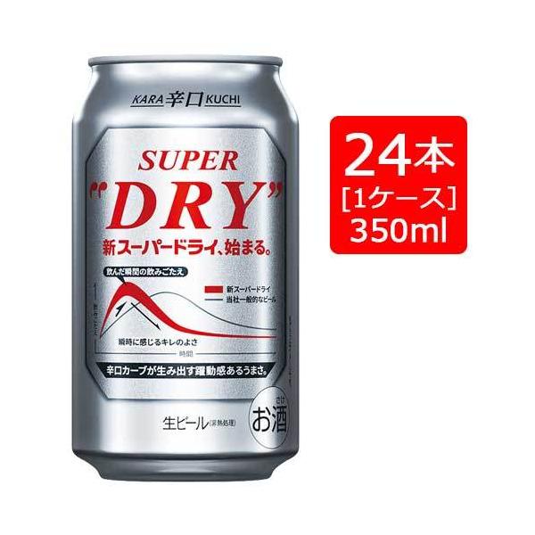 アサヒスーパードライ350ml×24 ２ケース-