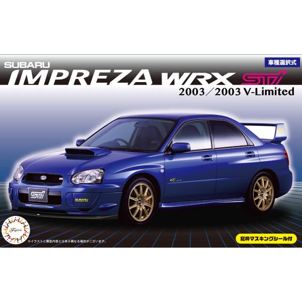 フジミ模型 1/24 ID103 スバル インプレッサ WRX Sti/2003 V-Limited