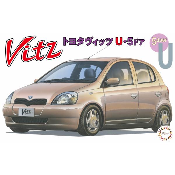 フジミ模型 1/24 ID23 トヨタ ヴィッツUタイプ・5ドア : フジミ模型