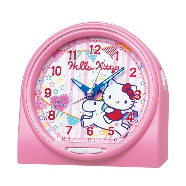 ハローキティセイコ-目覚まし時計 SEIKO（セイコー） 時計 SEIKO CQ134P 目覚まし時計 ハローキティ