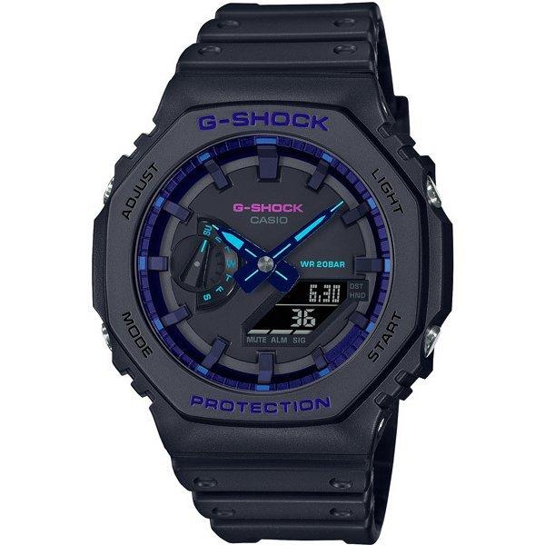 G-SHOCK 腕時計 GA-2100VB-1AJF カシオ CASIO Virtual Blue カーボン 
