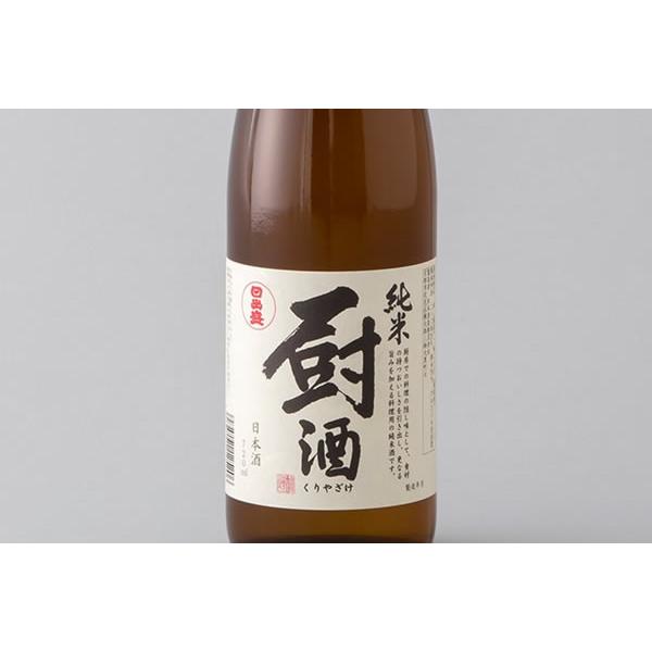 超こだわりの料理酒です。  原材料は五百万石とひとめぼれともちろん純米吟醸酒。 天然アミノ酸が普通の酒に比べて６倍とうまみたっぷりのお酒どす。  試飲してみたら甘口で、ものすご濃厚な味わいでした。 伏見の水は軟水で、その水で作られる酒は女酒...