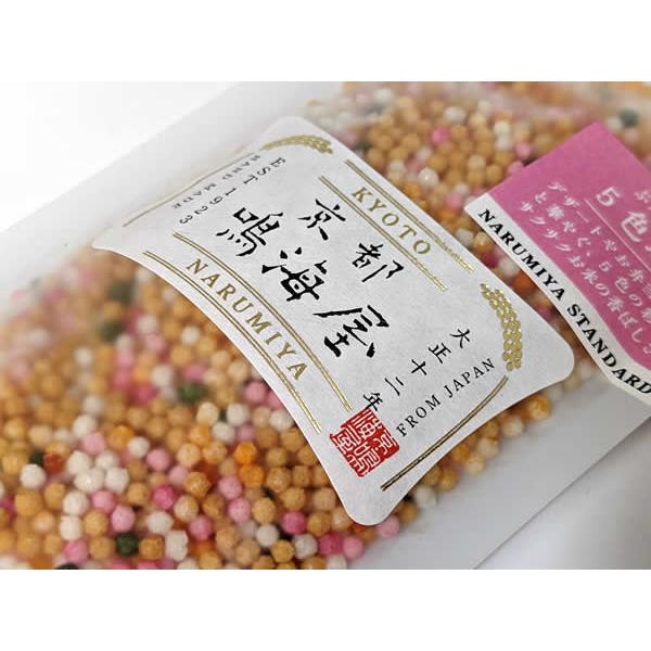 鳴海屋 ぶぶあられ（五色ぶぶ）30g : 京都のおばんざい祇園藤村屋