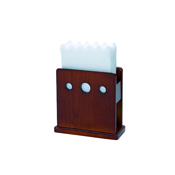 【定番商品】【卓上用品】【ペーパーナプキンスタンド】シンプルで落ち着いた木目調です！シンプルで落ち着いた木目調です！