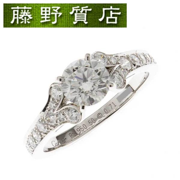 BALLERINE （美品）カルティエ CARTIER バレリーナ ソリテール ダイヤ