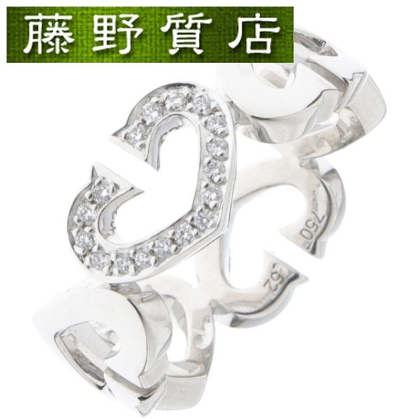 【正規品】Cartier カルティエ Cハートリング K18 52（12号） Cartier（カルティエ） 指輪 レディース Cハート ダイヤ リング 51号