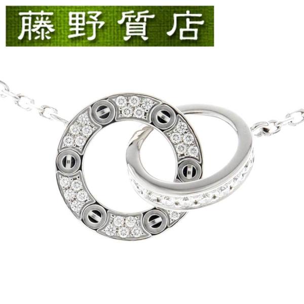 LOVE（Cartier） （美品）カルティエ CARTIER ラブ サークル パヴェ