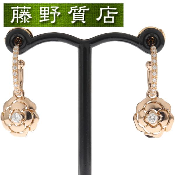 CAMELIA （新品仕上げ済）シャネル CHANEL カメリア ダイヤ ピアス