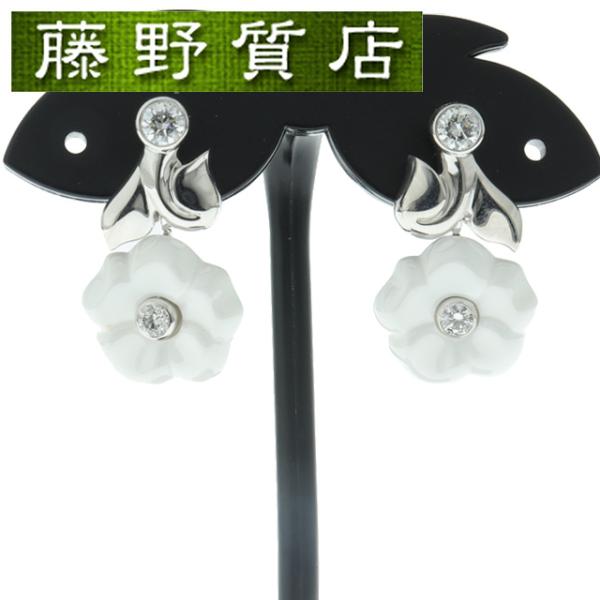 CAMELIA （新品仕上げ済）シャネル CHANEL カメリア ダイヤ ピアス