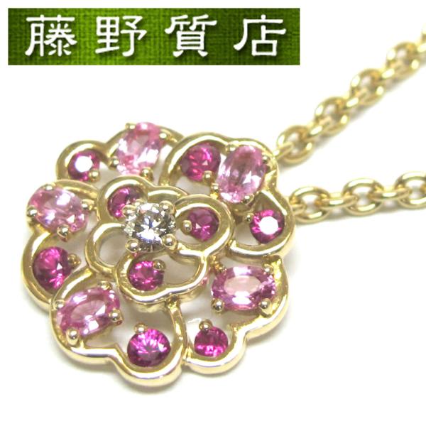 【正規品】 シャネル 　K18WG カメリア1Pダイヤモンド ペンダントトップ CHANEL/シャネル】 カメリアモチーフ チャーム ペンダントトップ