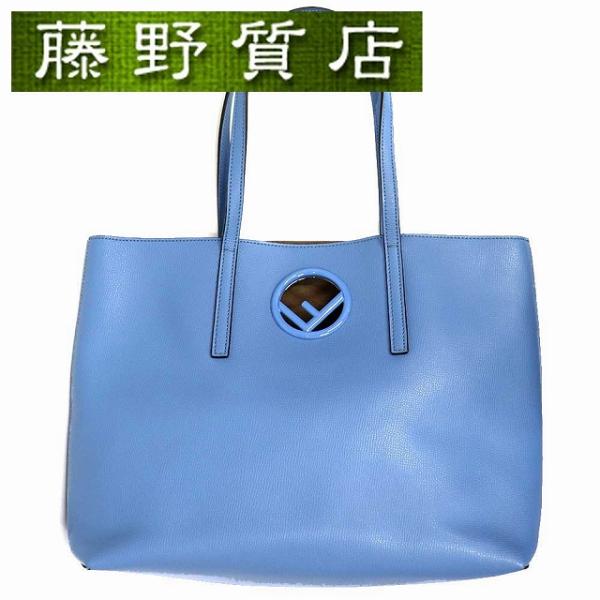 希少品✨FENDIビンテージ　ビジネスバッグ　トートバッグ　ライン　ロゴ FENDI（フェンディ） （美品）フェンディ ショッピング ロゴ トート