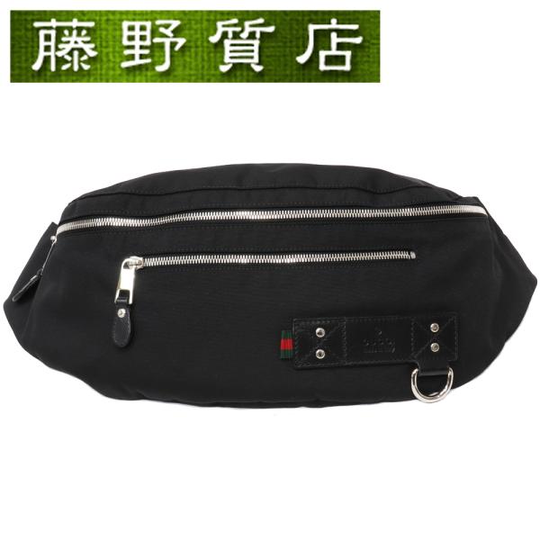 正規美品 GUCCI グッチ ボディバッグ ウエストポーチ 246409 GUCCI（グッチ） GUCCI 246409 ナイロン ボディ バッグ ウエスト