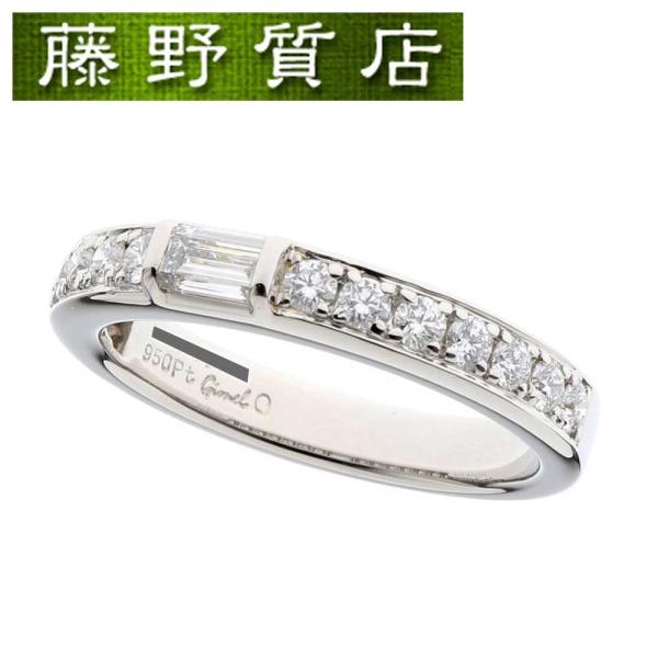 新品仕上げ済）ギメル Gimel ダイヤ リング ハーフダイヤ 指輪 Pt950 