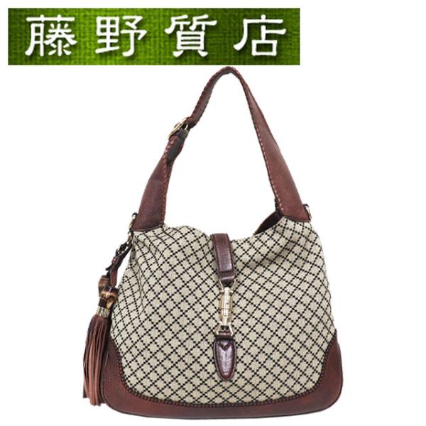 【GUCCI】グッチ　2way　ハンドバッグ　ショルダーバッグ　茶色　6248 GUCCI グッチ 2wayショルダー/ブランドバッグ・小物｜WonderREX