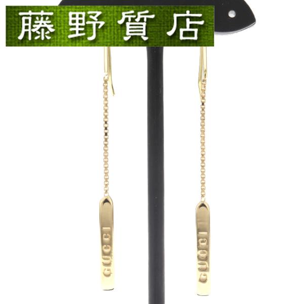 GUCCI（グッチ） (新品仕上げ済) ラリアット ピアス K18 YG イエロー