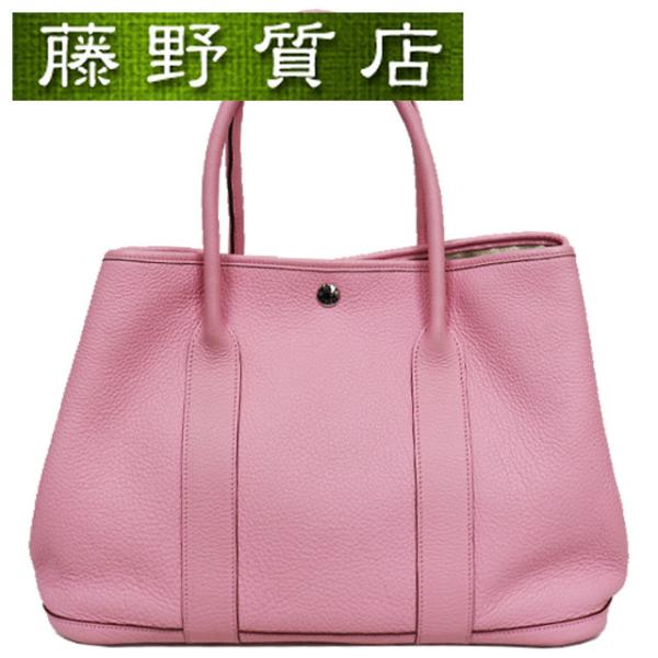 【HERMES】エルメス ネゴンダ 『ガーデンパーティ36』□K刻印 PM HERMES エルメス ガーデンパーティ36 ゴールド ネゴンダ