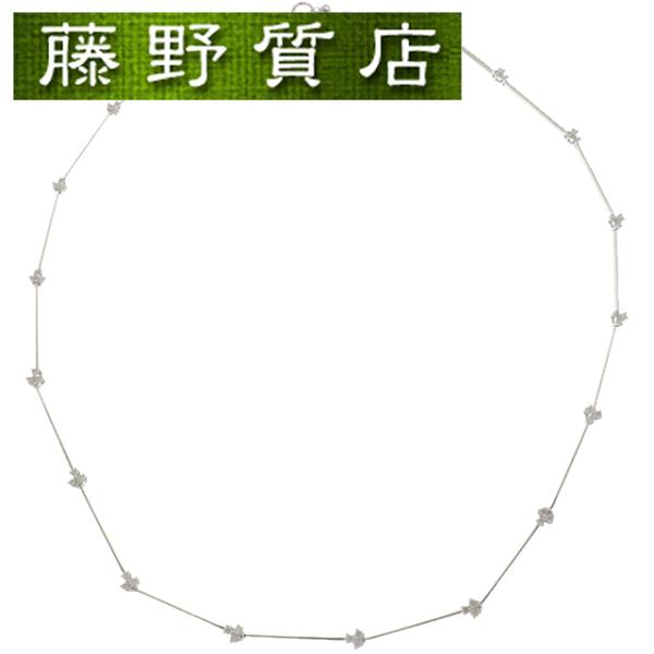 ✽Jun✽JE178★高級TASAKIダイヤモンド0.35ct ネックレス TASAKI（タサキ） （新品仕上げ済）タサキ 田崎 ステーション ダイヤ