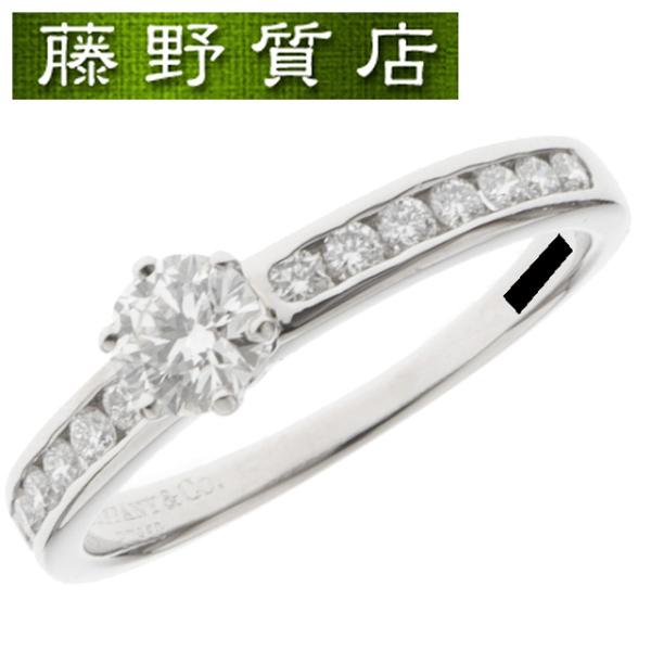 今夜で終了■ティファニー■新品仕上■トゥルー ダイヤリング■PT950 TIFFANY＆Co.】【鑑定書】ティファニー『PT950 ティファニー