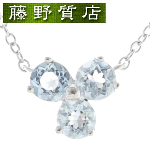 値下げ中‼️ヴィンテージ‼️Tiffany & Co. ネックレス アクアマリン 緑屋質屋】ティファニー アクアマリン ネックレス ダイヤ入り