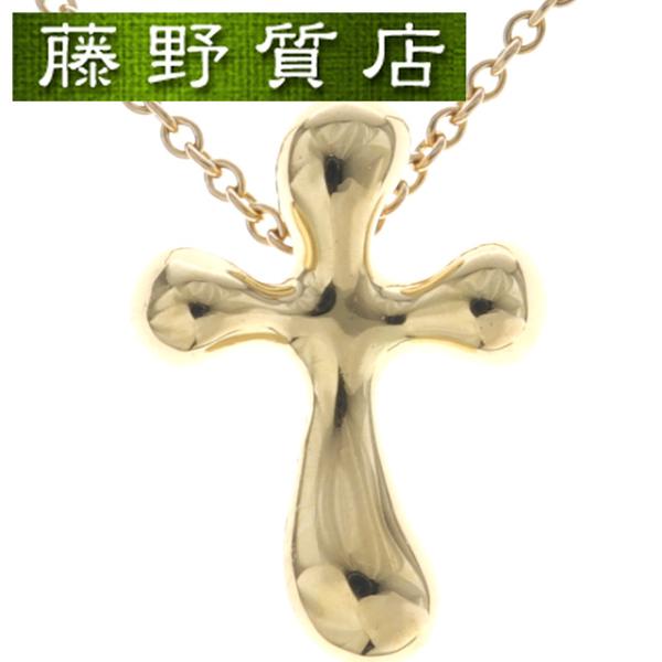 ⭐ 極美品 ✨Tiffany & Co. K18ゴールド クロスネックレス TIFFANY&Co. ティファニー シグネチャー クロス ネックレス