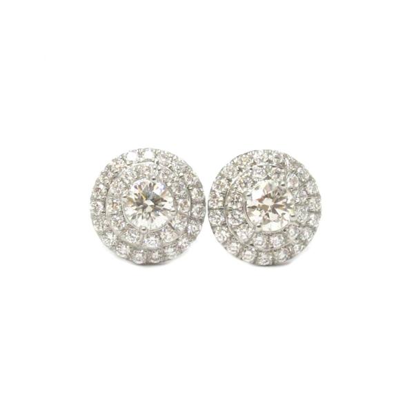 TIFFANY&Co.（ティファニー） ソレストピアス ダイヤ プラチナ 8909