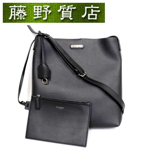 SAINT LAURENT (美品)サンローラン YSL ロゴ ショルダー バッグ