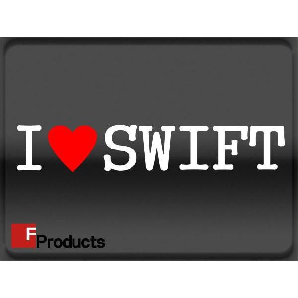 Fproducts アイラブステッカー/SWIFT/アイラブ スイフト : フジ 